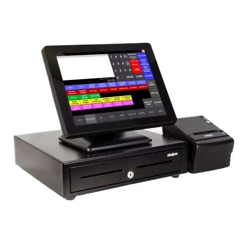 POS with touchscreen