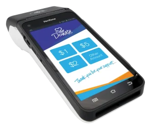 T650P Tap 2 Donate software of eftpos terminal